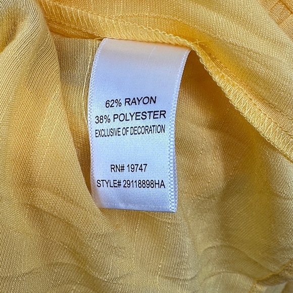 Counterparts Sunny Yellow Blouse - Picture 6 of 7